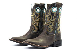 Bota Masculina Austin / Café verde Água - Solado Flex