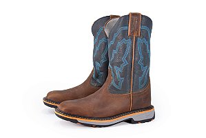 Bota Masculina Durango / Red Dog Azul Marinho - Solado Work