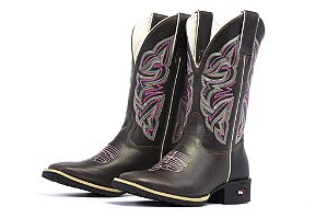 Bota Feminina Mr West Crazy Cafe Turquesa - Flex