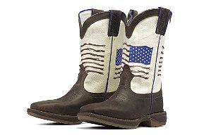 Bota Masculina Durango / Med Dog Palha - Solado Jump