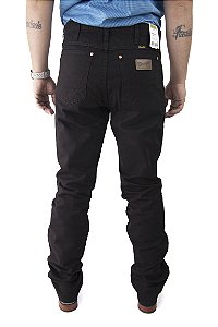 Calça Masculina Wrangler Preta Tradicional 13MWZWK36PR