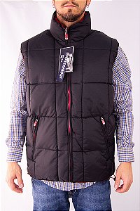 Colete Masculino Avalon Sport - Preto Vermelho