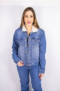 Jaqueta Feminina Wrangler WF7022UN - Jeans Urbano