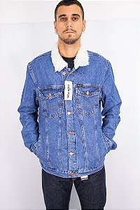 Jaqueta Masculina Wrangler WM9717UN - Jeans Retrô