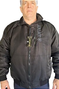 Jaqueta Masculina Ariat Nylon - Bordado Cinza