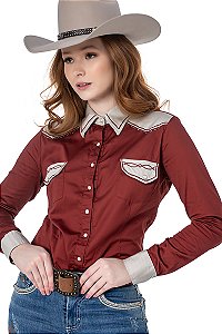 Camisa Feminina Zenz Scarlett
