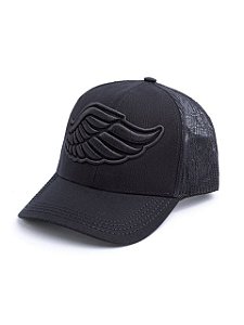 Boné Feminino Zenz Wing Preto Zw