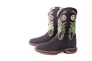 Bota Masculina Durango / Preto/ Preto - Solado Jump