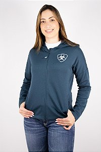 Jaqueta Feminina Ariat Poliéster com Elastano - Verde Militar