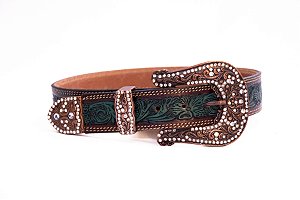 Cinto Feminino em couro - Paul Western