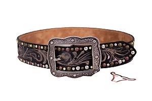 Cinto Feminino em couro - Paul Western