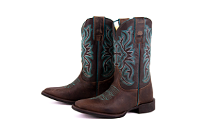 Bota Feminina Austin / Mad Dog Café Cruz Verde - Solado Flex - Outlet