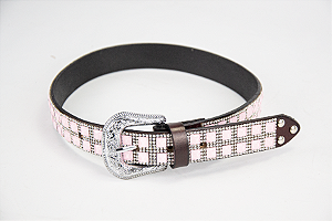 Cinto Feminino Infantil Rosa Brilho