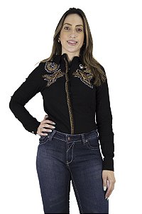 Camisa Feminina Minuty Preta