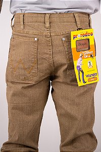 Calça Masculina Wrangler Lycra Bege 13M68TN36UN