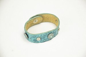 Pulseira Feminina Goyazes em couro