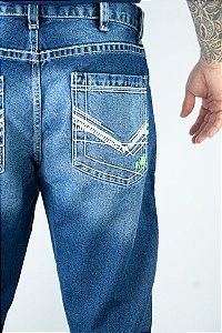 Calça Masculina West Dust Modelo Low Rise Horse