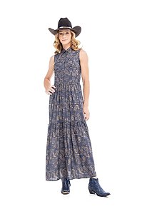 Vestido Feminino Zenz Western Alaska
