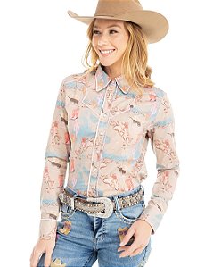 Camisa Feminina Zenz Cowgirl Era