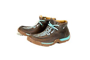 Destroyer Infantil Goyazes Azul 212007C - Dallas Tabaco Sola Ambar Turquesa