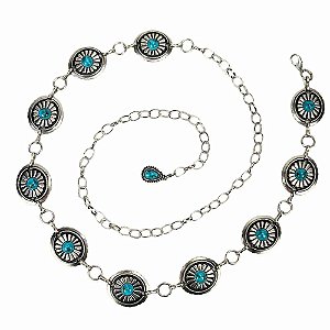 Cinto feminino Metal Paul western