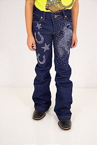Calça feminina infantil Apache