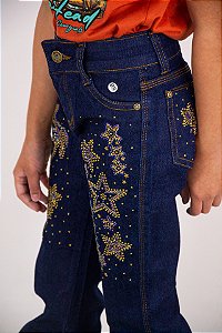 Calça feminina infantil Apache