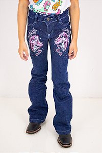 Calça feminina infantil Apache