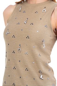 T-Shirt Feminina Zenz Regata Boogie