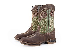 Bota Masculina Durango Solado Jump/ Custom Med Dog Oliva Folha