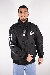 Jaqueta Masculina Cinch Nylon - Bordado Branco/ Novo