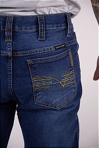 Calça Masculina Rodeio Country RF 35 Cor 06 Bordada Linha Branca