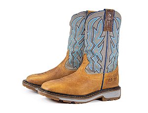 Bota Masculina Durango - Rust Dog Cinza - Solado Work