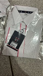 Camisa Infantil Feminina Texas Head - Branca