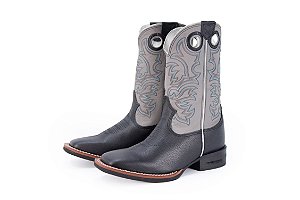 Bota Unissex Austin Solado Flex Preto/Cinza A0001