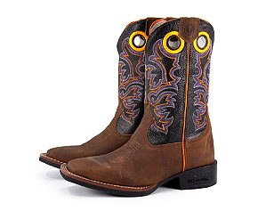 Bota Unissex Austin / Red Dog Preto - Solado Flex AR09