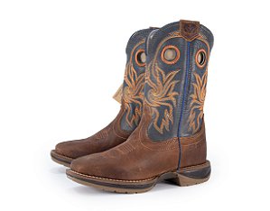 Bota Masculina Durango Solado Jump Diamond/ Cor Red Dog Azul Marinho 2320
