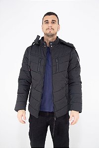 Jaqueta Masculina Grossa Tushidi Preta