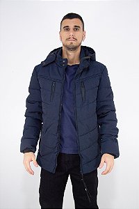 Jaqueta Masculina Grossa Tushidi Azul marinho