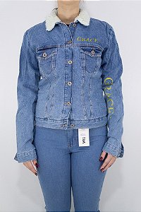 Jaqueta Feminina Jeans Grace Clara