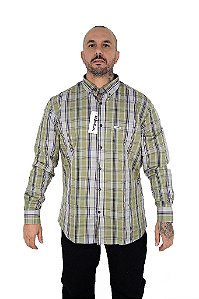 Camisa Masculina Wrangler Manga Longa WLS174