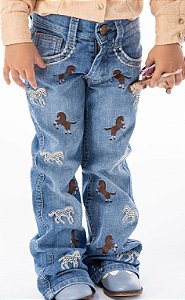 Calça Feminina Infantil Zenz Kids Pony