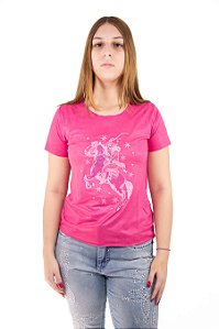 Camiseta Feminina Apache Rosa Modelo 12