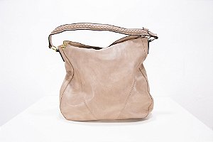 Bolsa Feminina Couro cor Bege