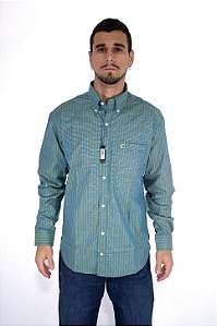 Camisas Classic manga Longa Verde