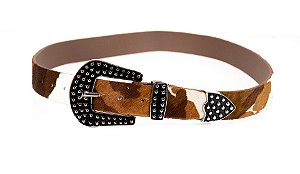 Cinto Feminino Vaca Marron Claro