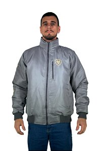 Jaqueta masculina Ariat Nylon Cinza Dourado