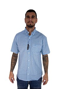 Camisas Classic manga curta Azul Claro