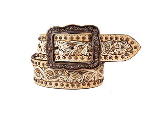 Cinto Feminino em couro - Paul Western