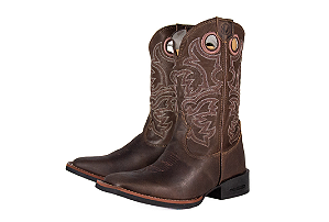 Bota Masculina Austin AR09 Med Dog Café solado flex